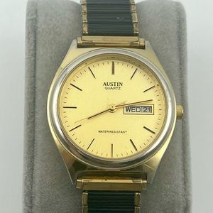 Austin watch 34mm size case, 16cm wrist size band + stretch